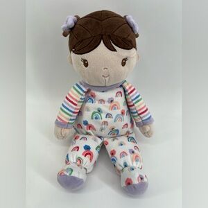 Baby ISABELLE Plush PLUMPIE Stuffed RAINBOW Doll Douglas Cuddle Toys Sits
